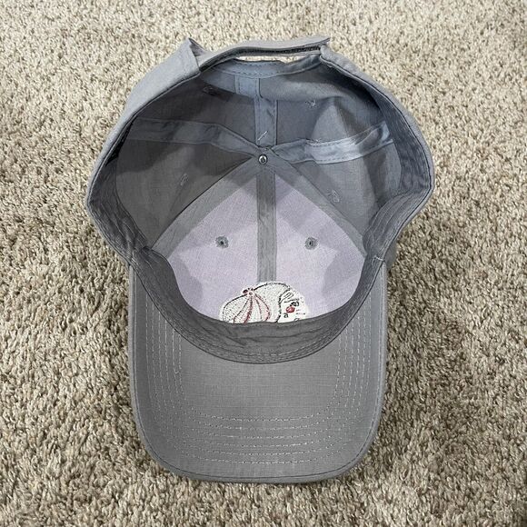 Portland Winterhawks Hat Cap Mens One Size Gray Adjustable Strap Logo WHL Hockey - Picture 4 of 5